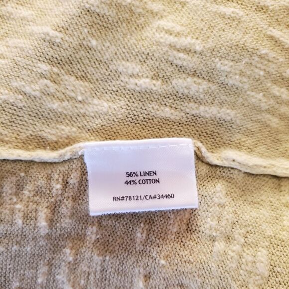 Eileen Fisher Draped Cardigan Size Large Petite - Picture 6 of 6